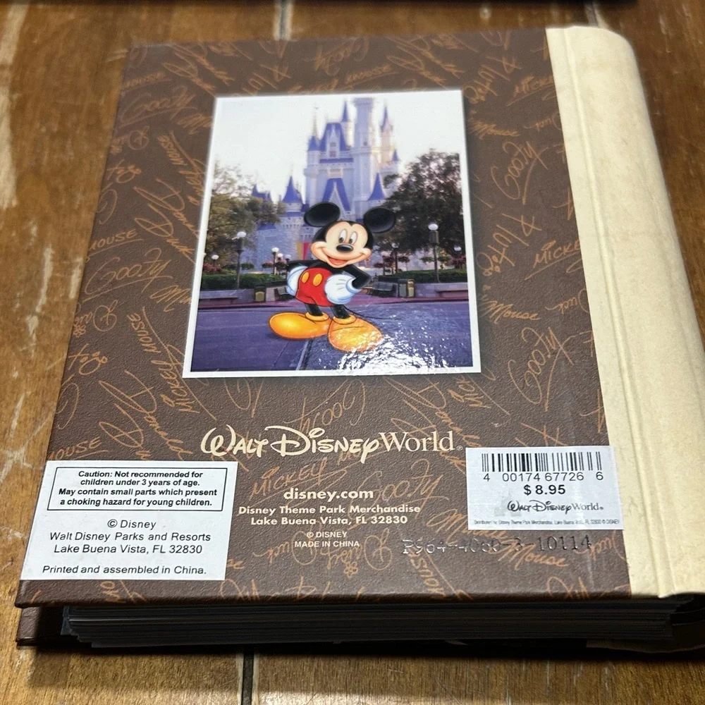 Disney Character Address Book Vintage